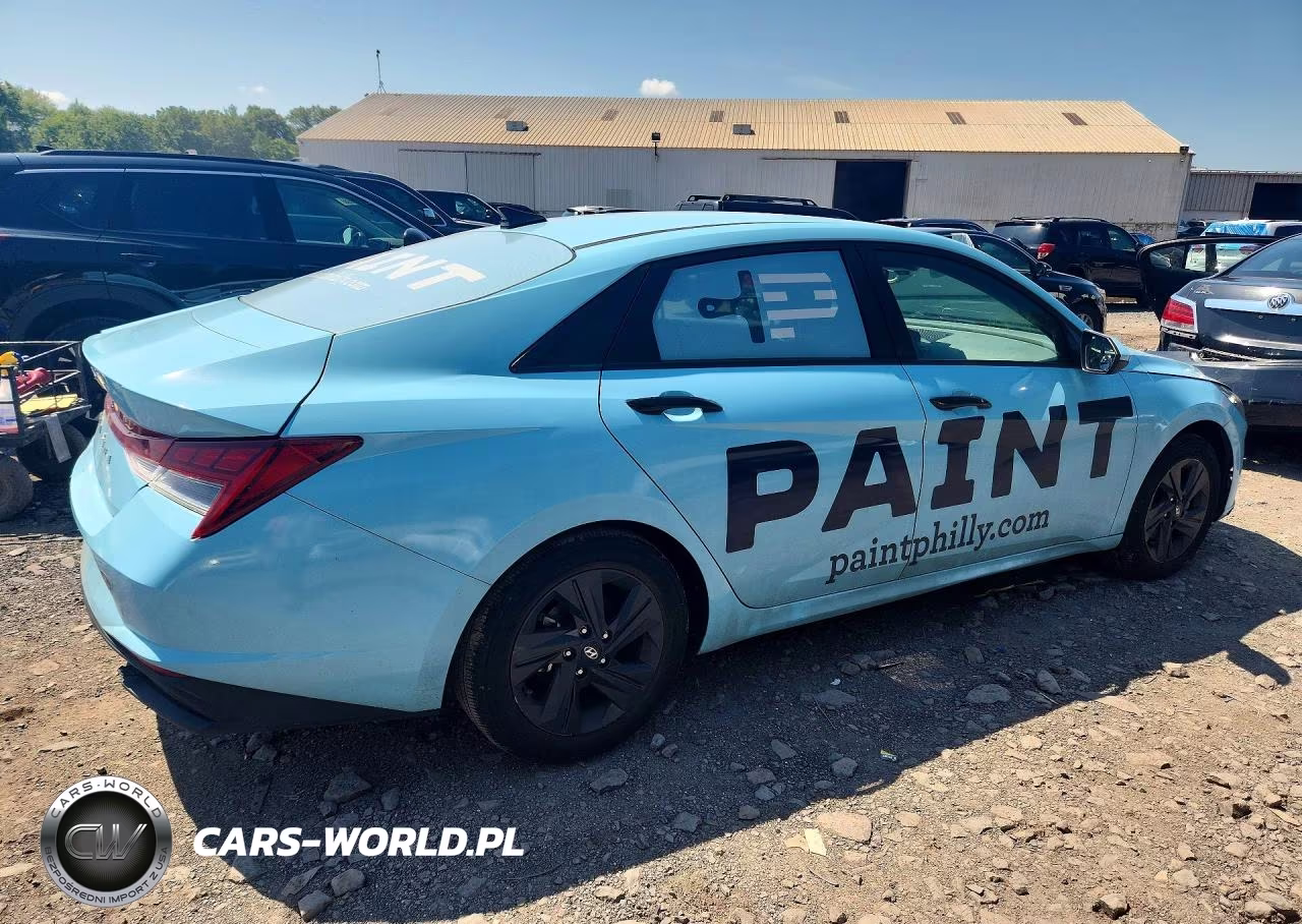 2023 Hyundai Elantra Blue VIN:KMHLM4AJ0PU087655 - 3
