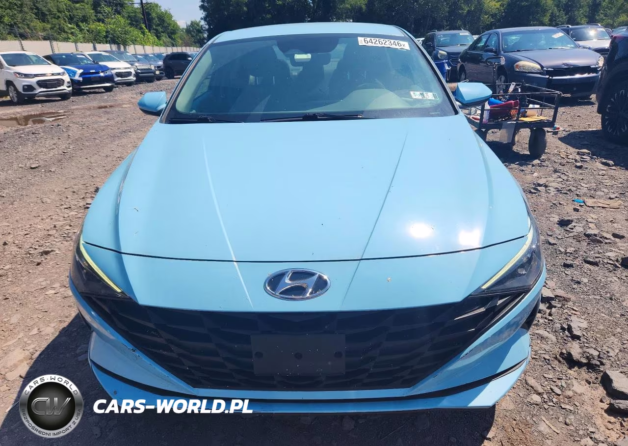 2023 Hyundai Elantra Blue VIN:KMHLM4AJ0PU087655 - 5