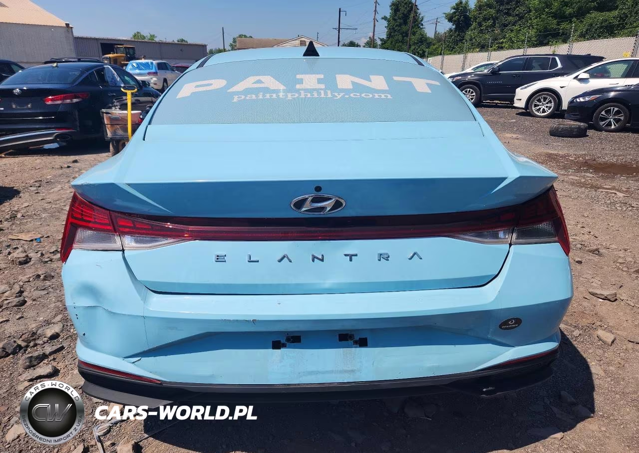 2023 Hyundai Elantra Blue VIN:KMHLM4AJ0PU087655 - 6