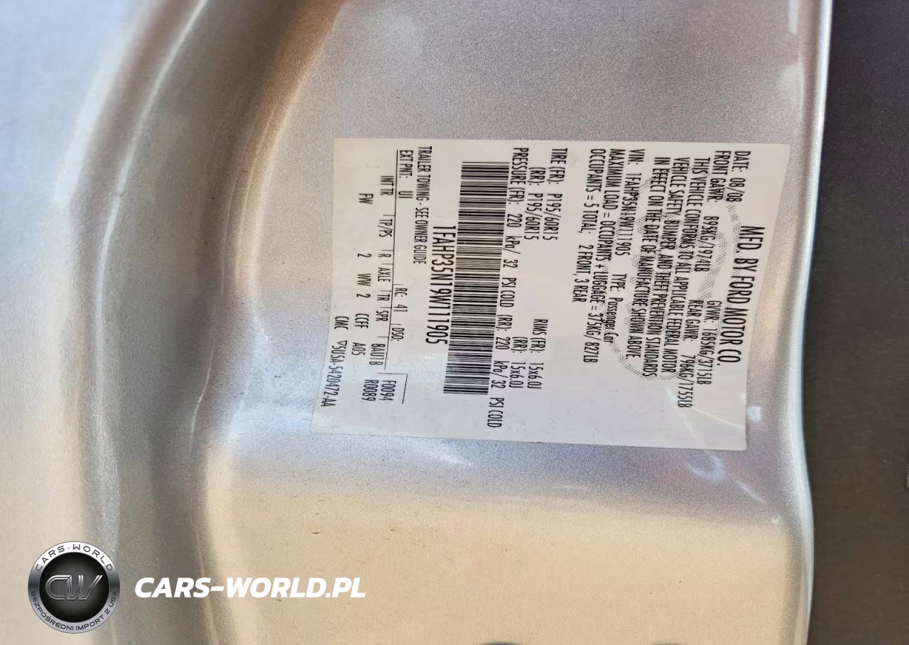 2009 Ford Focus Se VIN:1FAHP35N19W111905 - 12