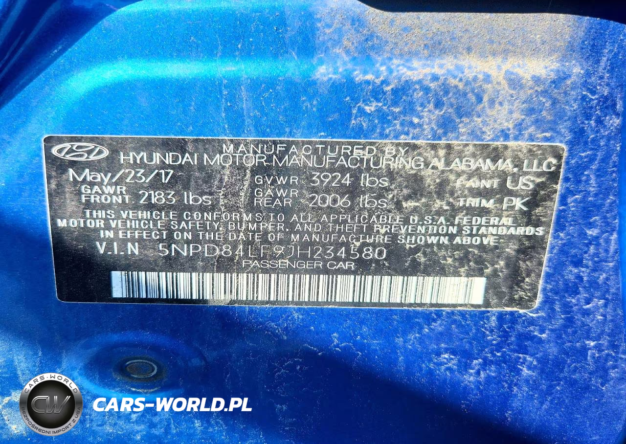 2018 Hyundai Elantra Sel VIN:5NPD84LF9JH234580 - 12
