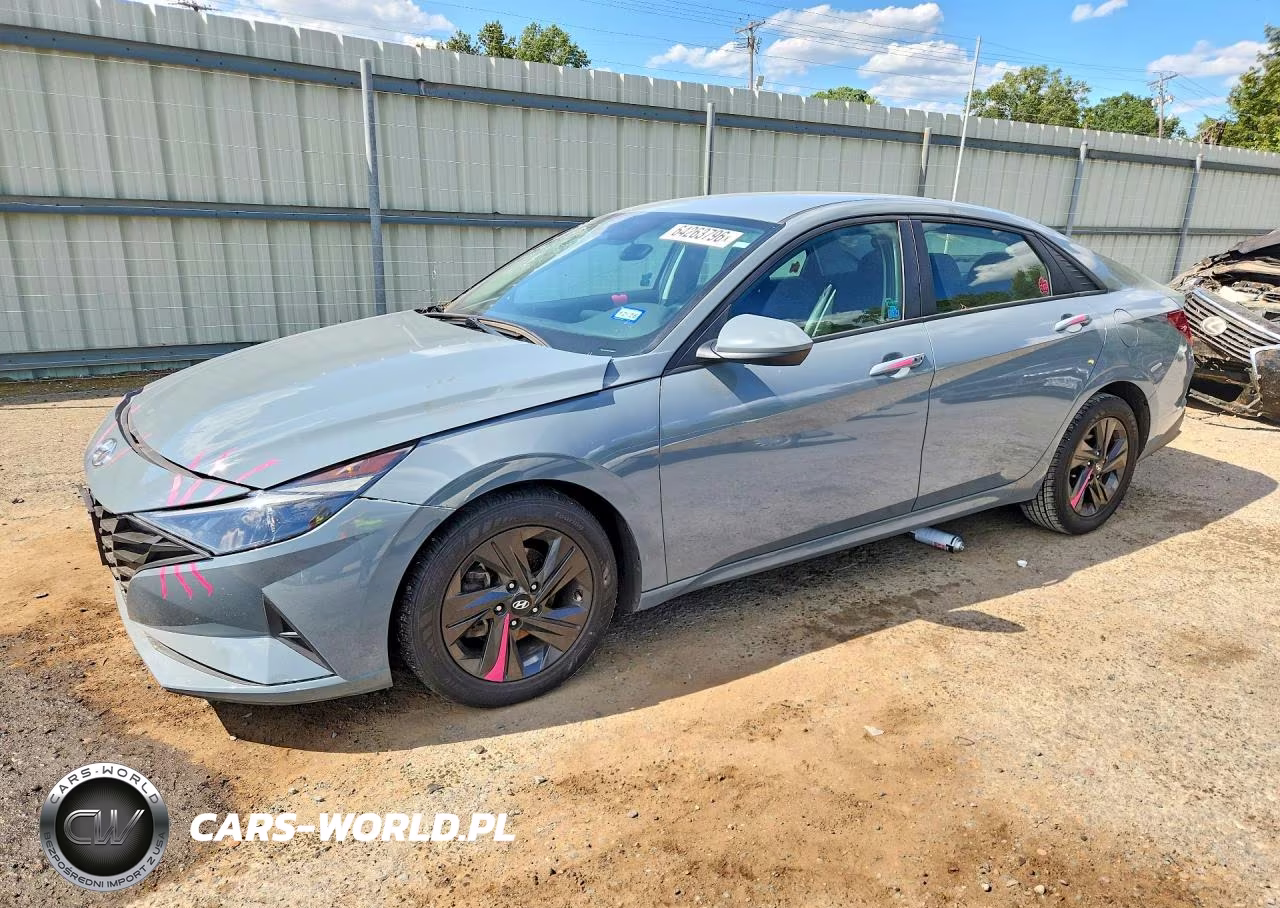 2021 Hyundai Elantra Sel VIN:KMHLS4AG1MU065265 - 1