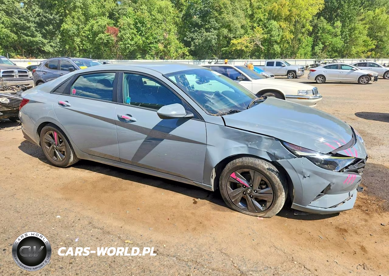 2021 Hyundai Elantra Sel VIN:KMHLS4AG1MU065265 - 4