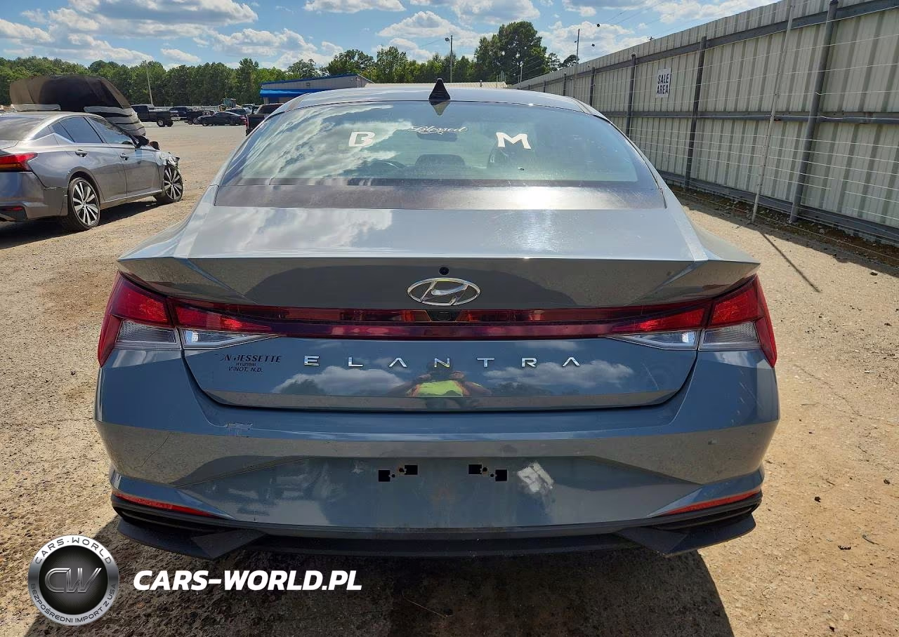 2021 Hyundai Elantra Sel VIN:KMHLS4AG1MU065265 - 6