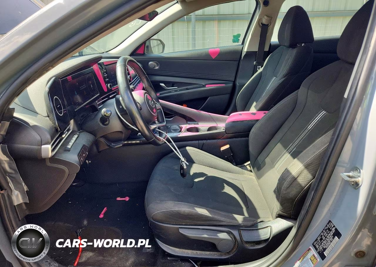 2021 Hyundai Elantra Sel VIN:KMHLS4AG1MU065265 - 7