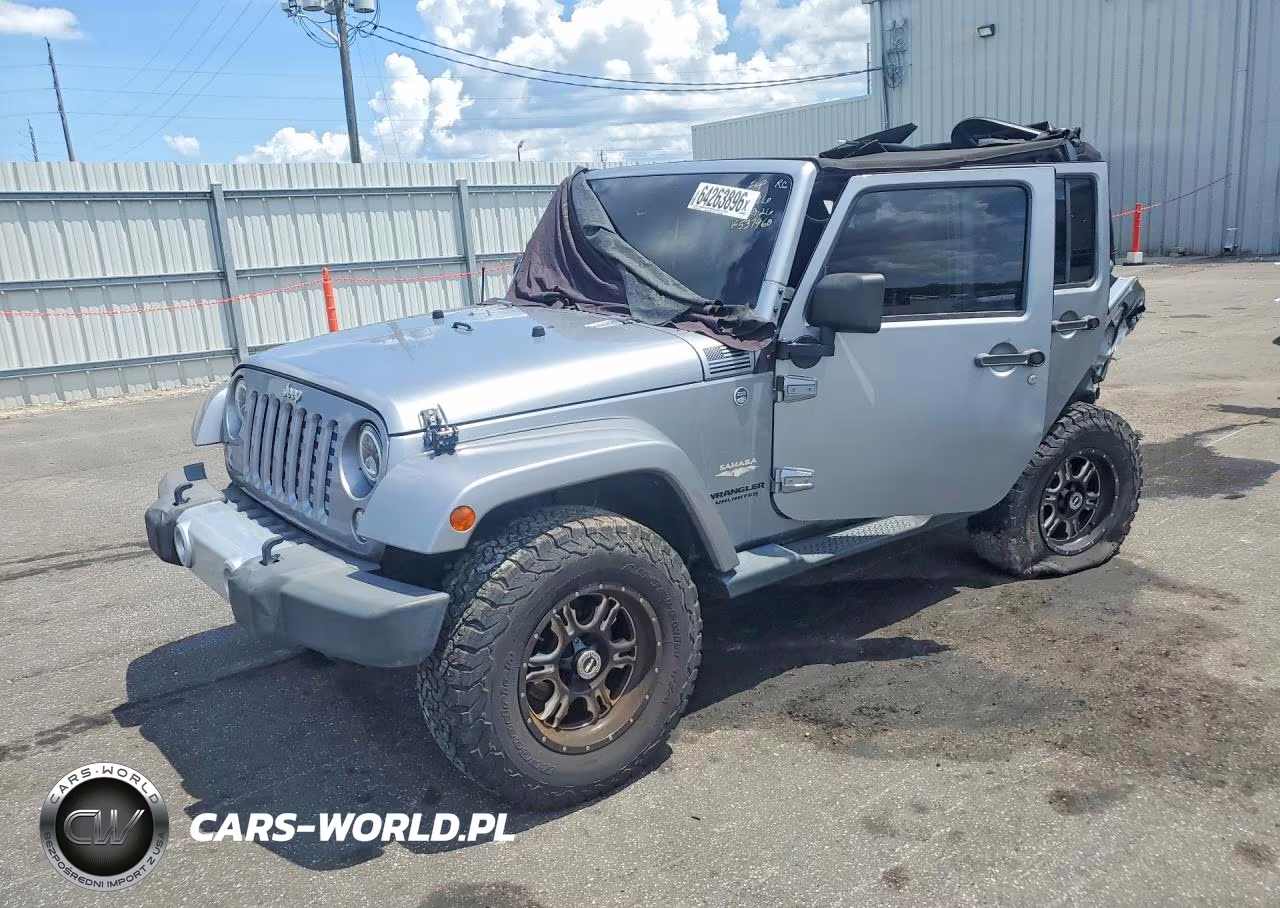 2015 Jeep Wrangler Unlimited Sahara VIN:1C4BJWEG0FL537960 - 1