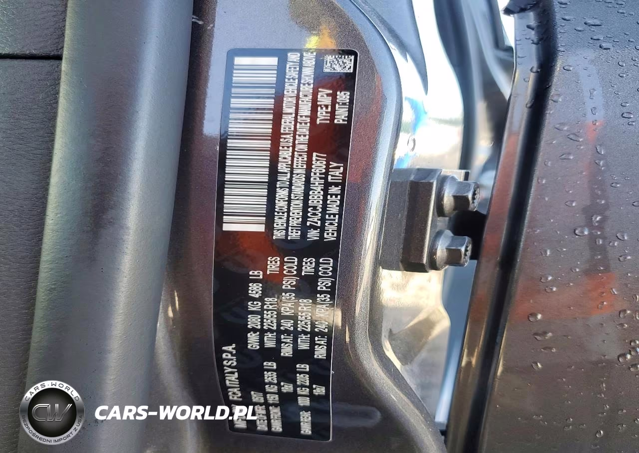 2017 Jeep Renegade Latitude VIN:ZACCJBBB4HPF60677 - 13