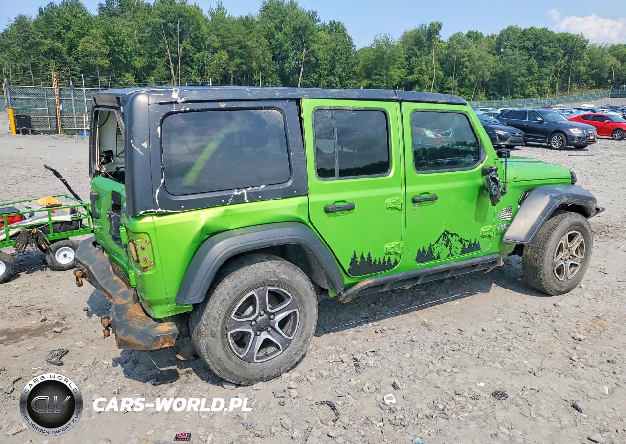 2020 Jeep Wrangler Unlimited Sport VIN:1C4HJXDN8LW151863 - 3