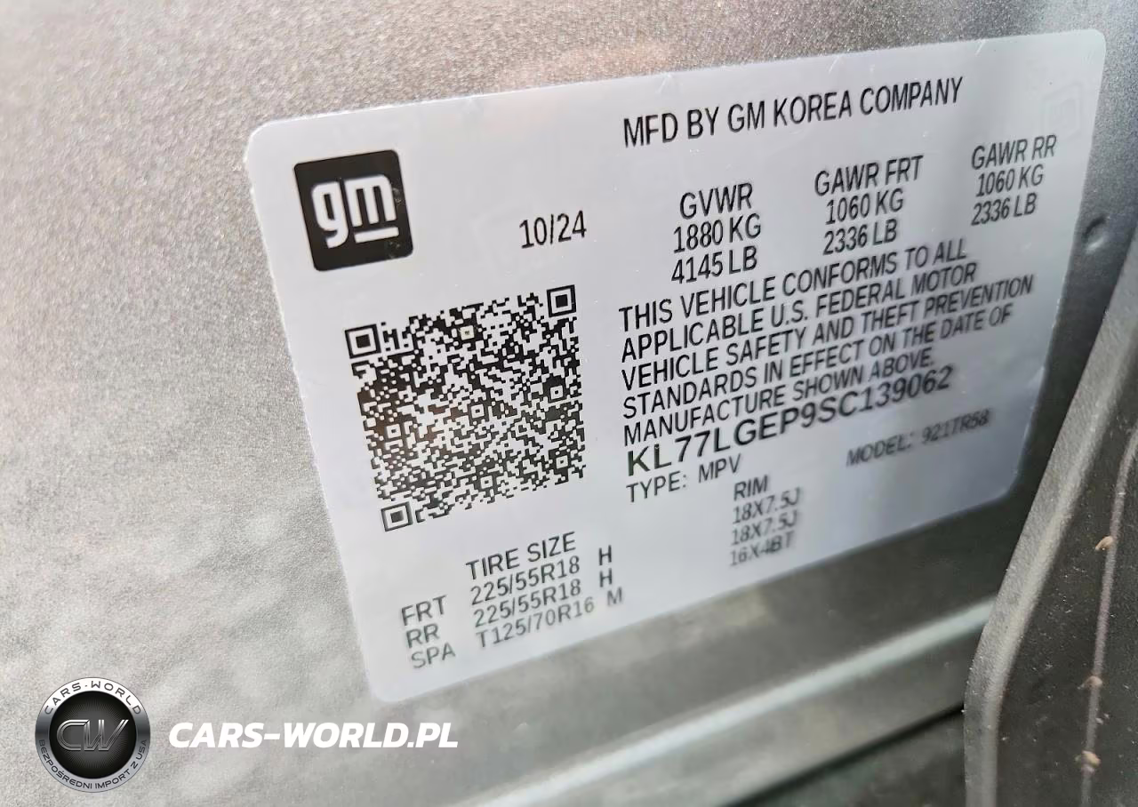 2025 Chevrolet Trax 1Rs VIN:KL77LGEP9SC139062 - 13