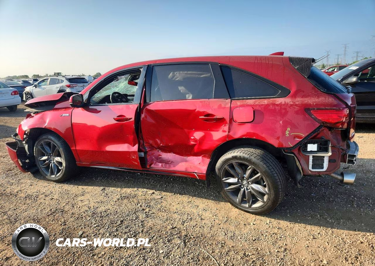 2020 Acura Mdx A-Spec VIN:5J8YD4H03LL012764 - 2