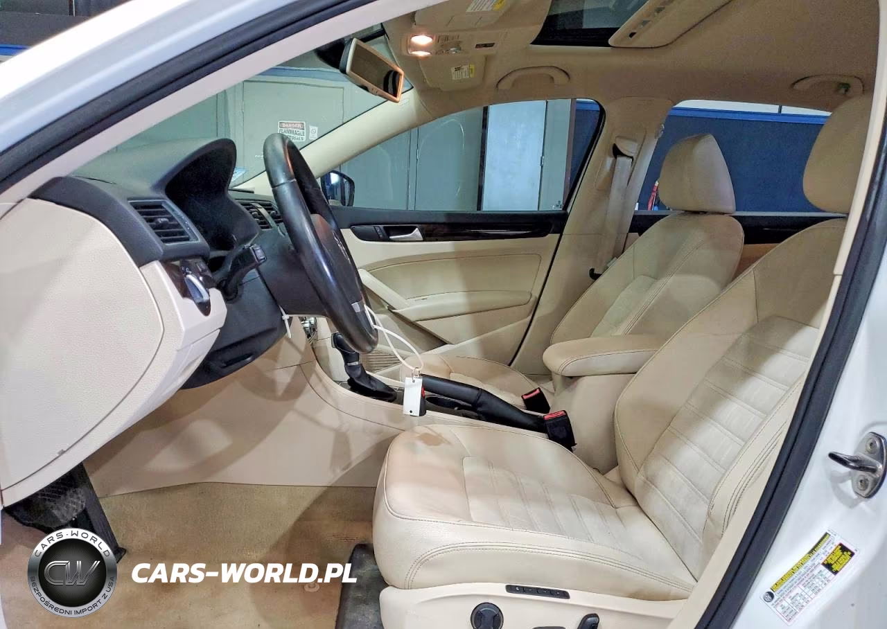 2014 Volkswagen Passat Sel VIN:1VWCN7A35EC031327 - 7