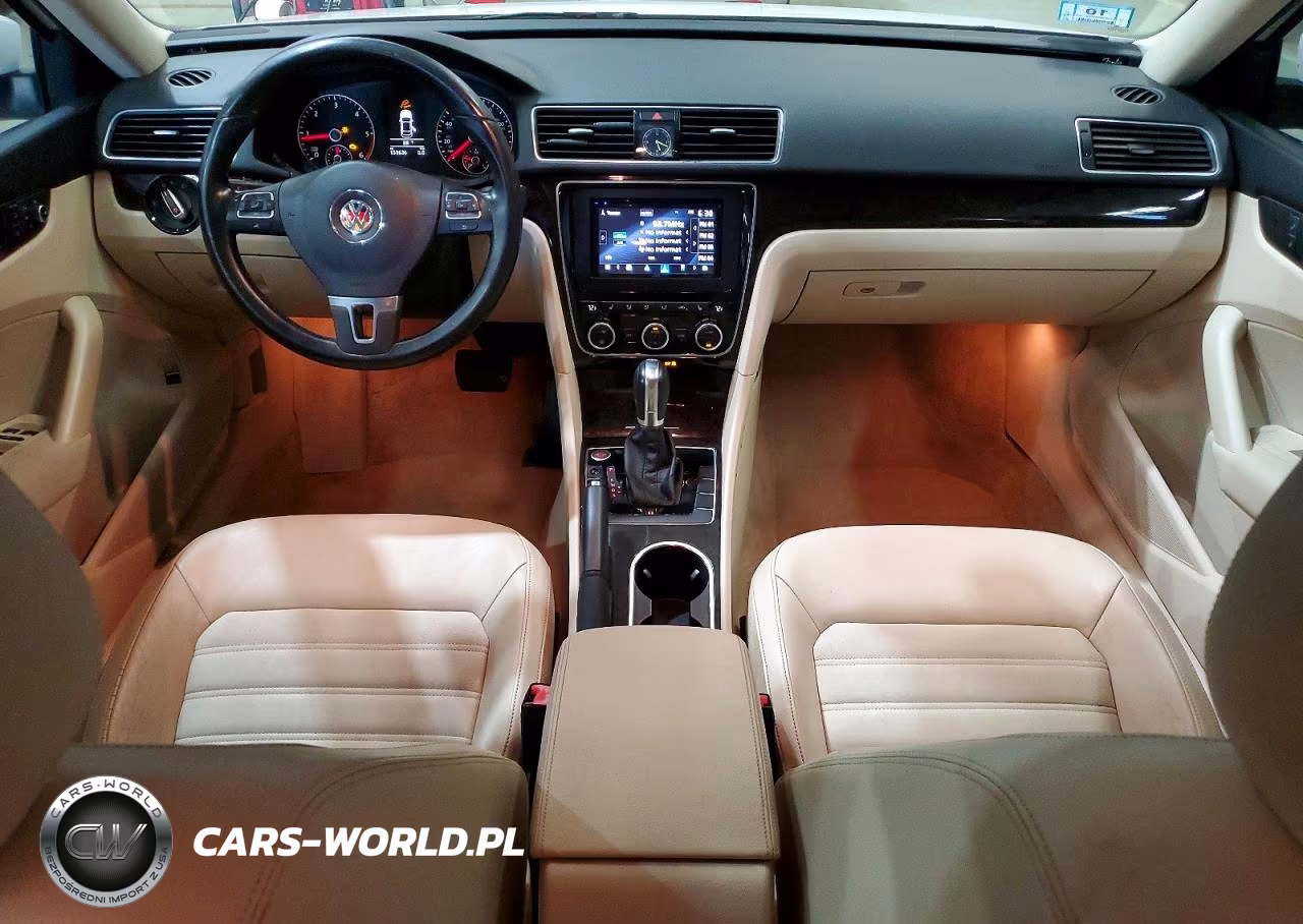 2014 Volkswagen Passat Sel VIN:1VWCN7A35EC031327 - 8