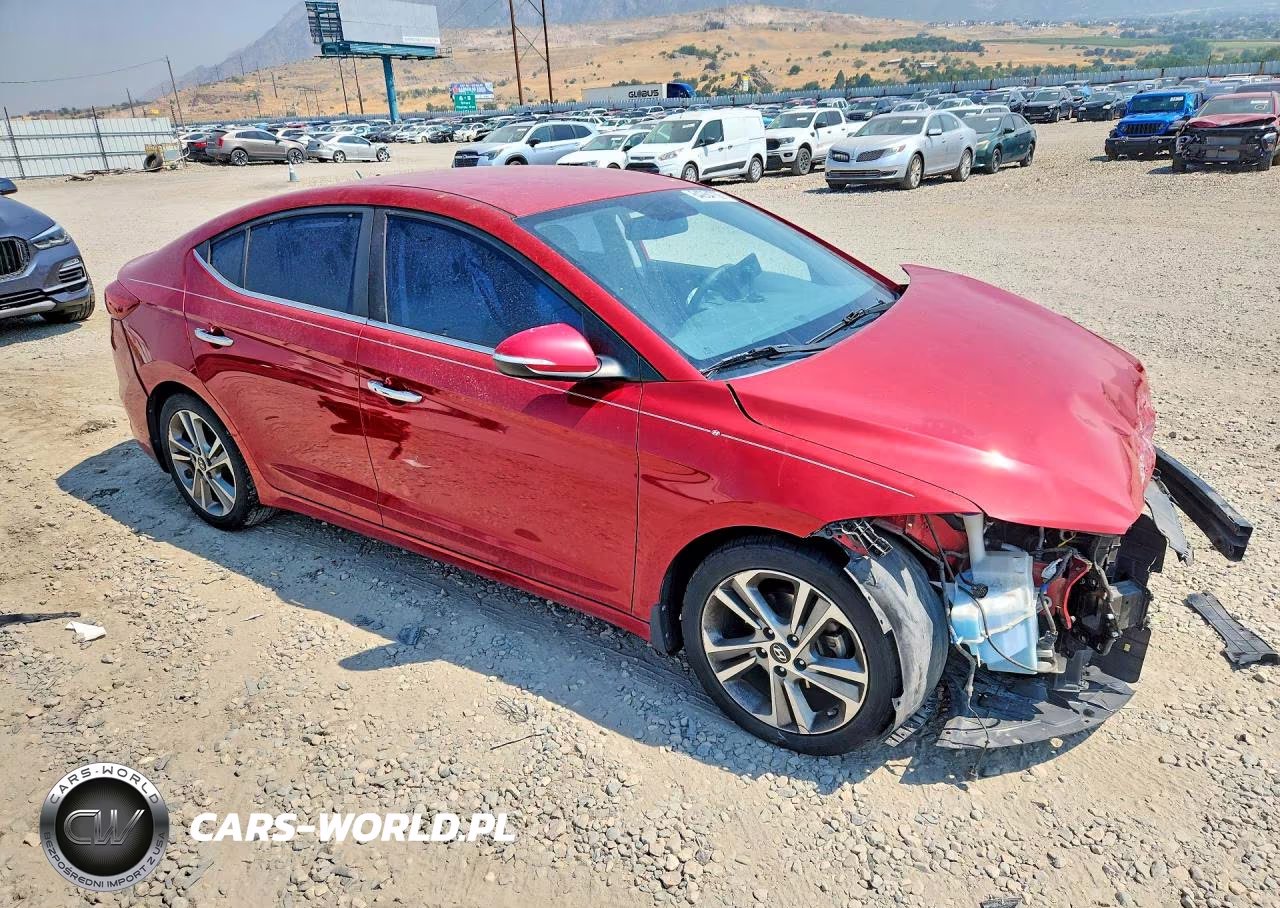 2017 Hyundai Elantra Limited VIN:KMHD84LF0HU141314 - 4