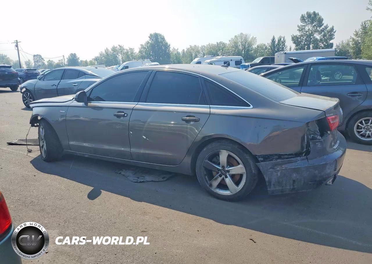 2012 Audi A6 VIN:WAUGGAFCXCN170579 - 2