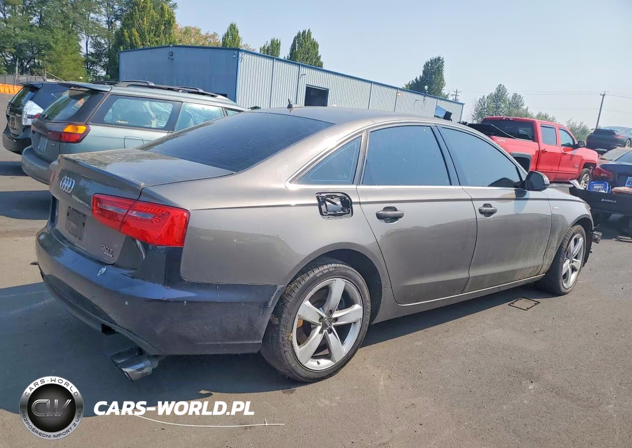 2012 Audi A6 VIN:WAUGGAFCXCN170579 - 3