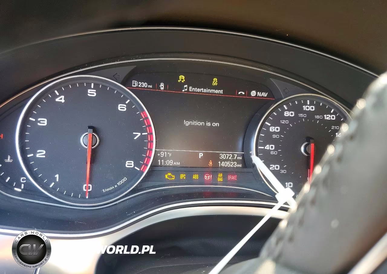 2012 Audi A6 VIN:WAUGGAFCXCN170579 - 9