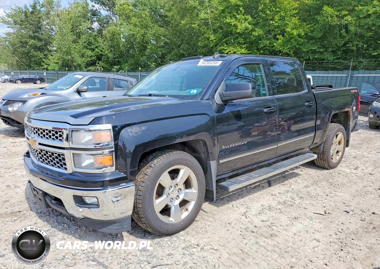 2014 Chevrolet Silverado K1500 Lt VIN:3GCUKREC9EG422726 - 1