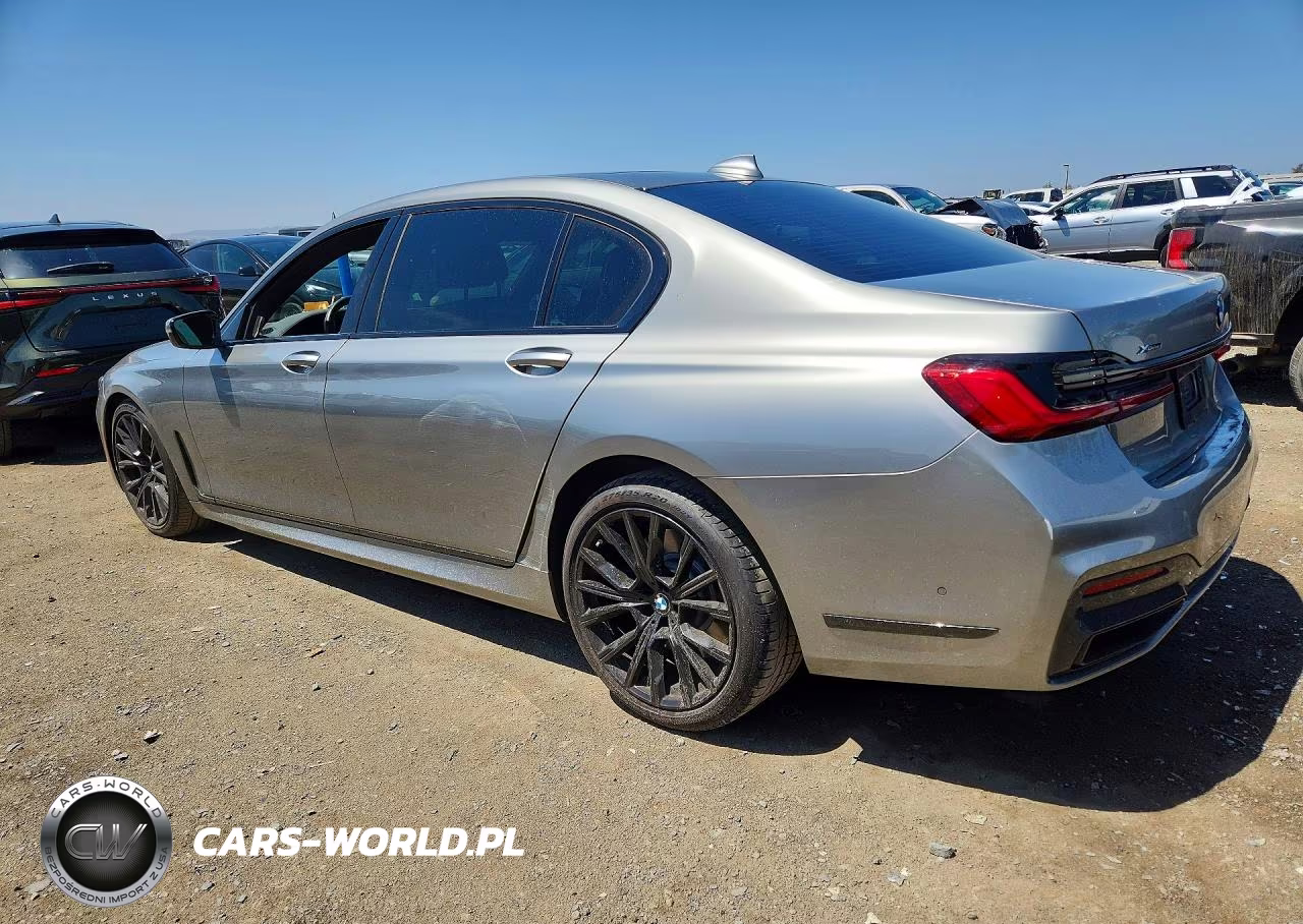 2022 BMW 750 VIN:WBA7U2C04NCH70153 - 2