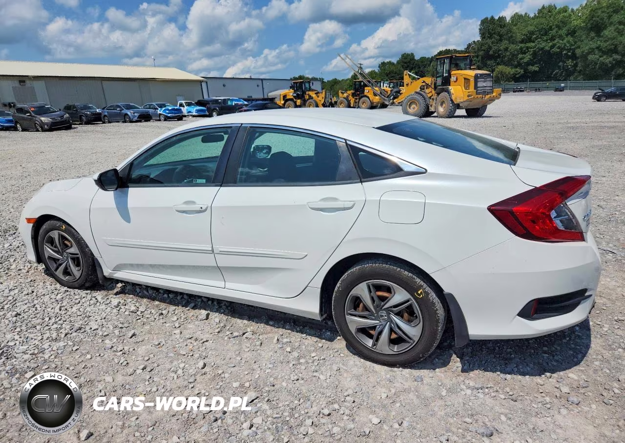 2020 Honda Civic Lx VIN:2HGFC2F66LH519158 - 2