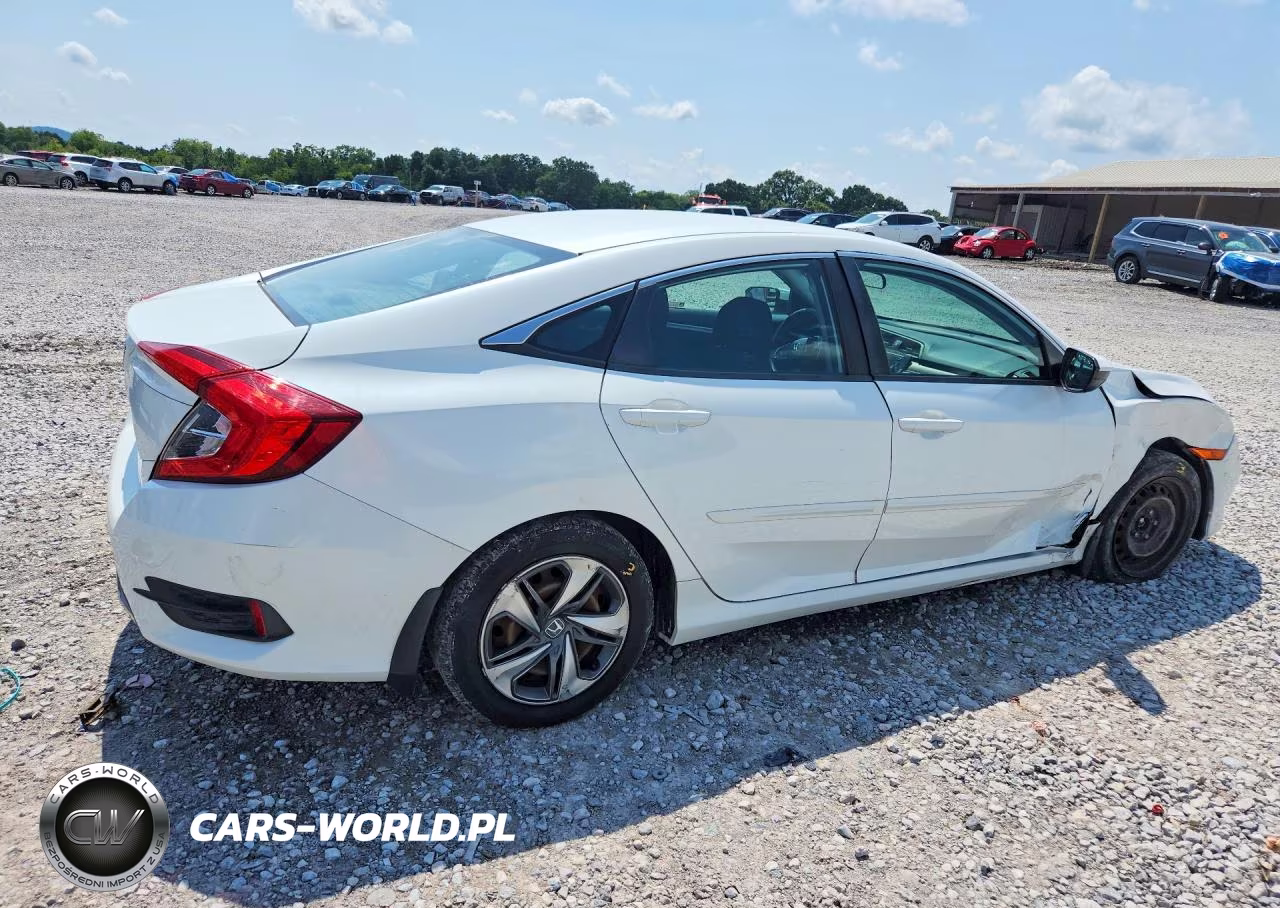 2020 Honda Civic Lx VIN:2HGFC2F66LH519158 - 3