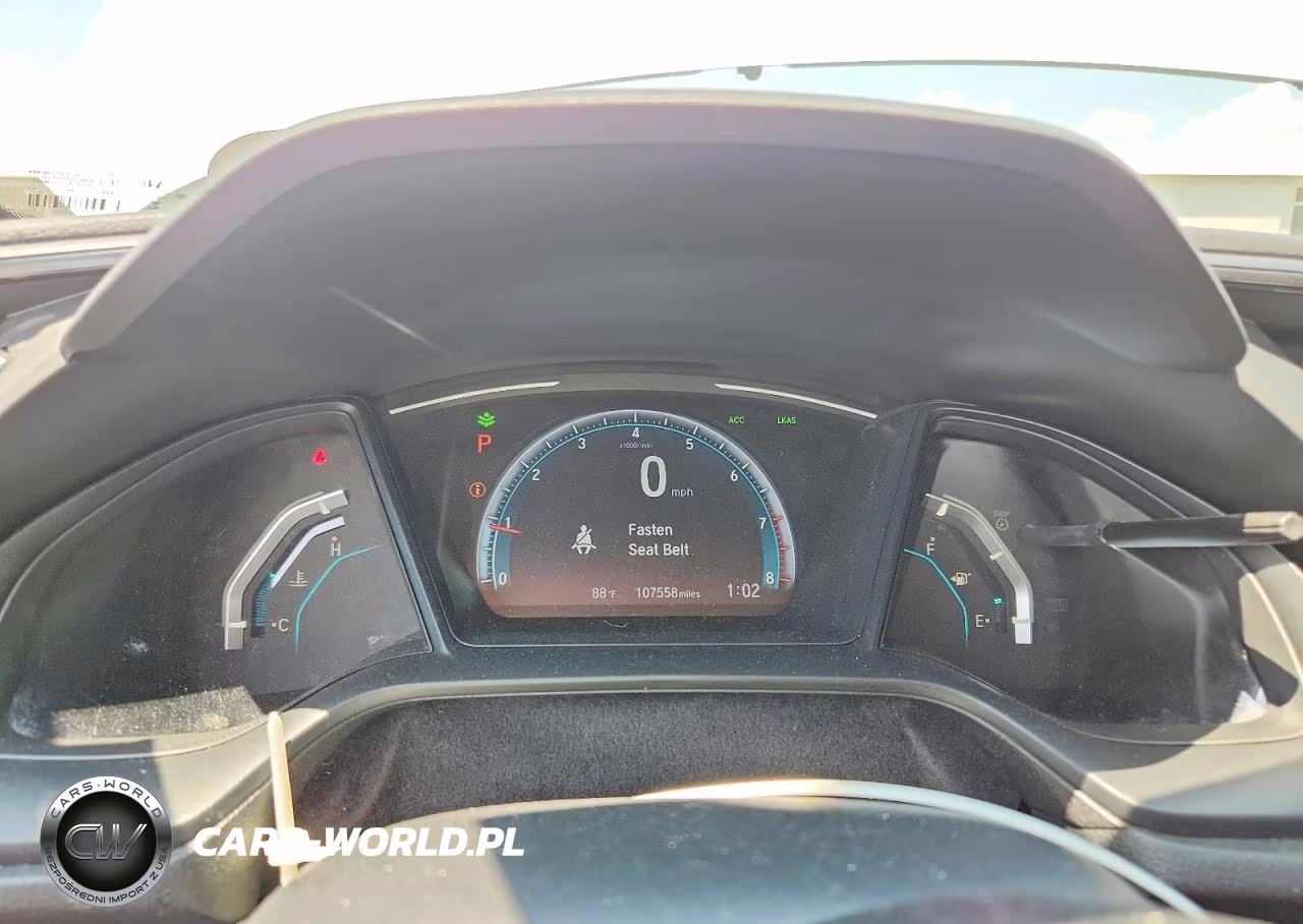 2020 Honda Civic Lx VIN:2HGFC2F66LH519158 - 9