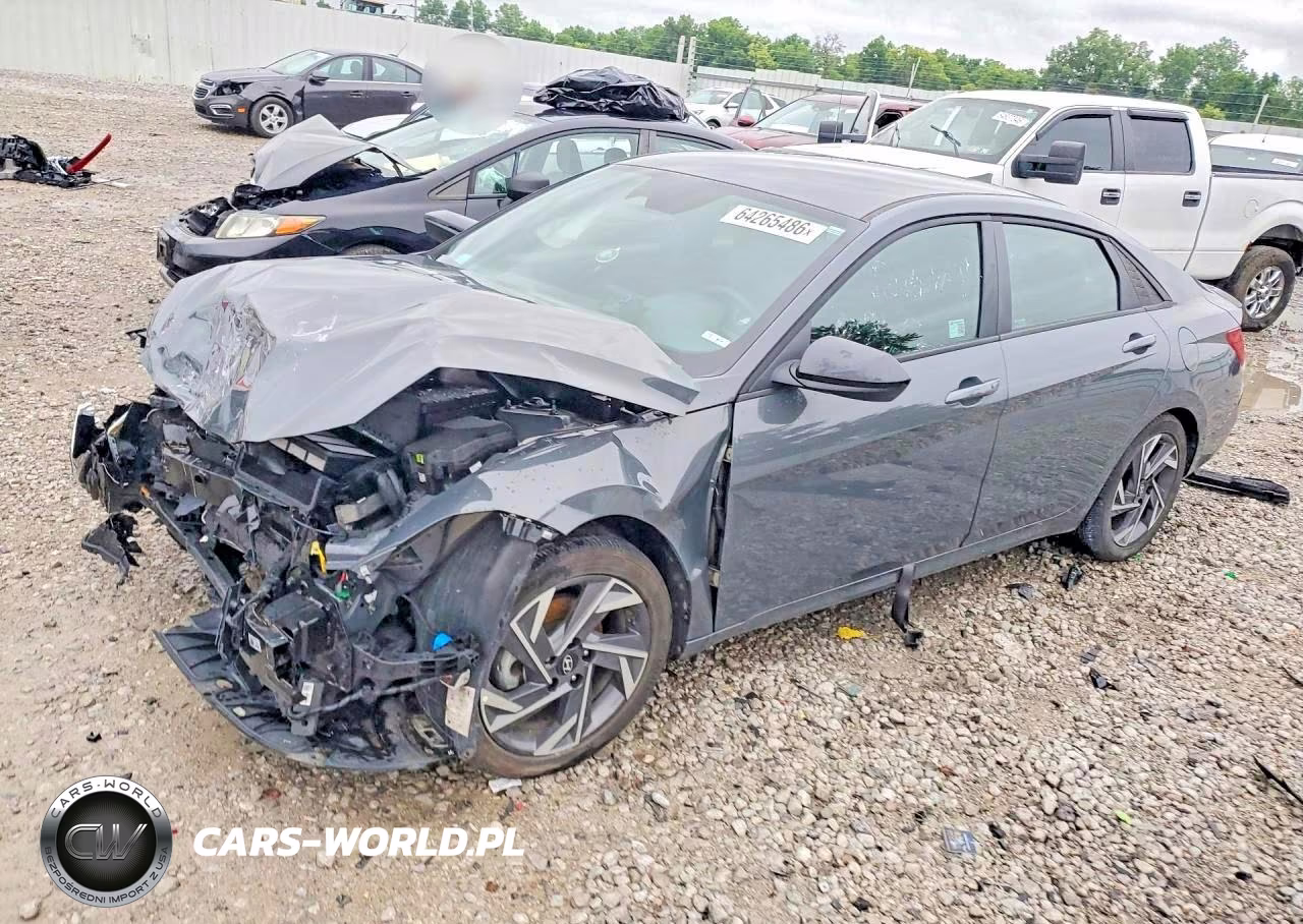 2025 Hyundai Elantra Sel Sport VIN:KMHLM4DGXSU902422 - 1