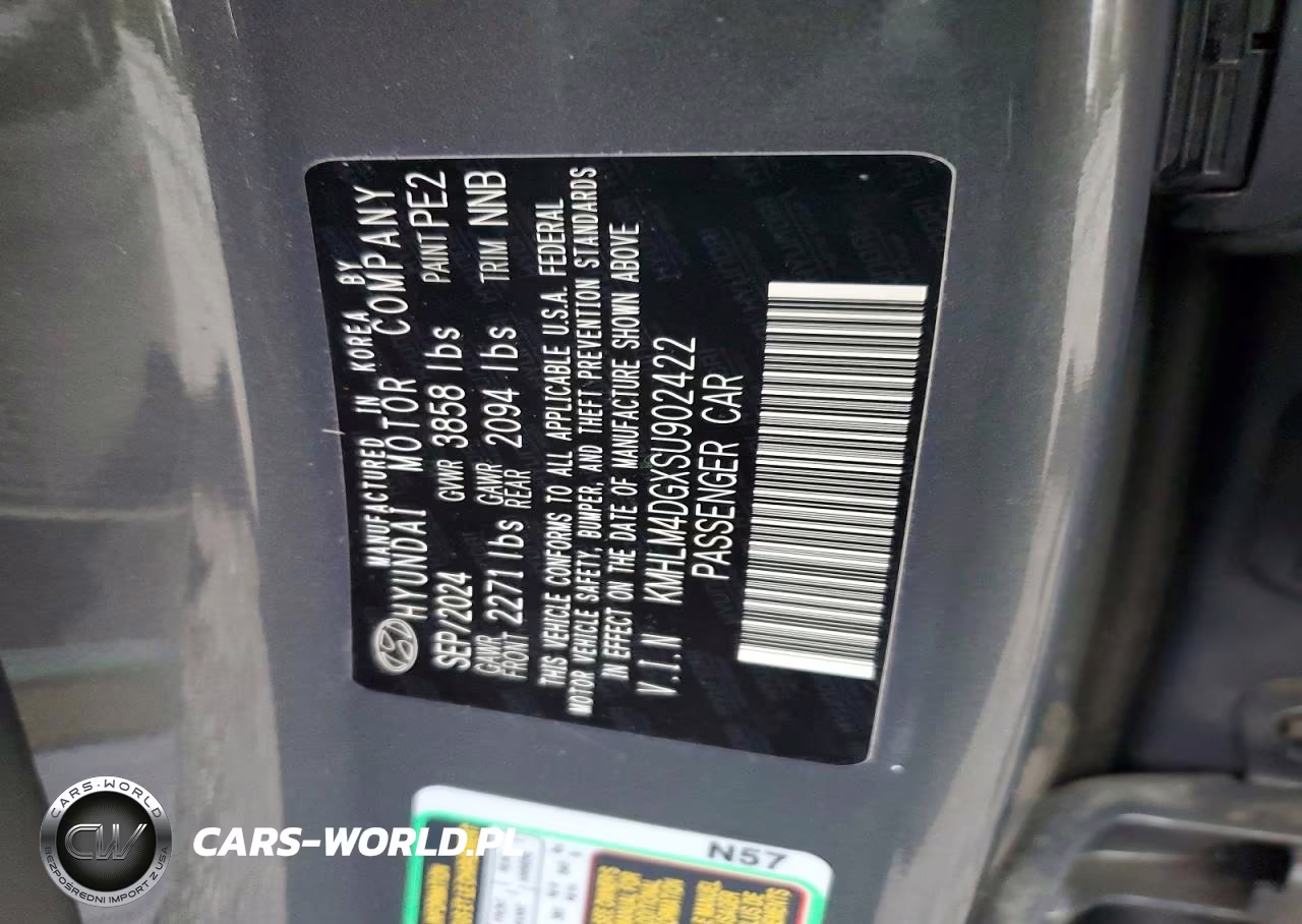 2025 Hyundai Elantra Sel Sport VIN:KMHLM4DGXSU902422 - 12