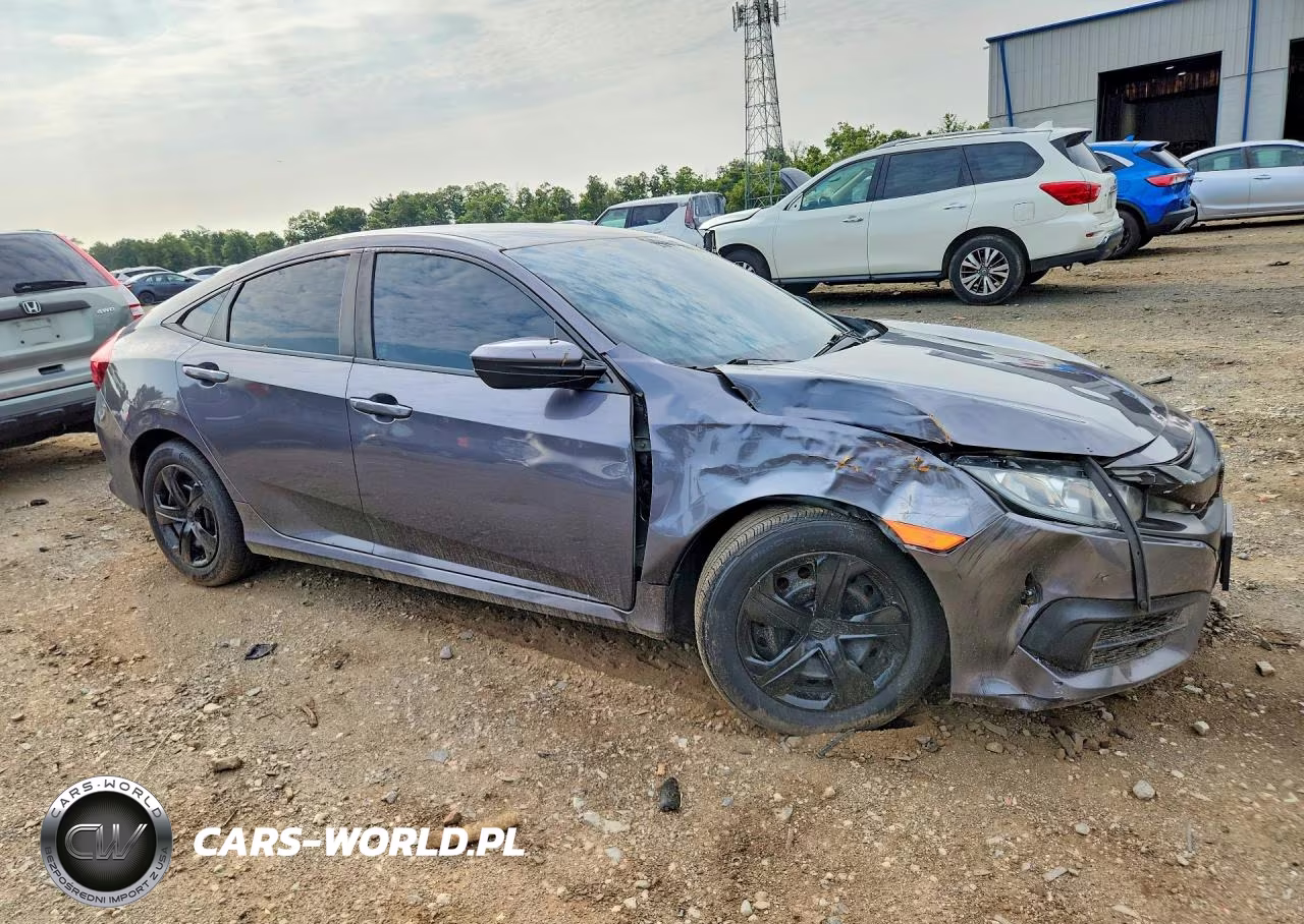 2017 Honda Civic Lx VIN:2HGFC2F52HH575385 - 4