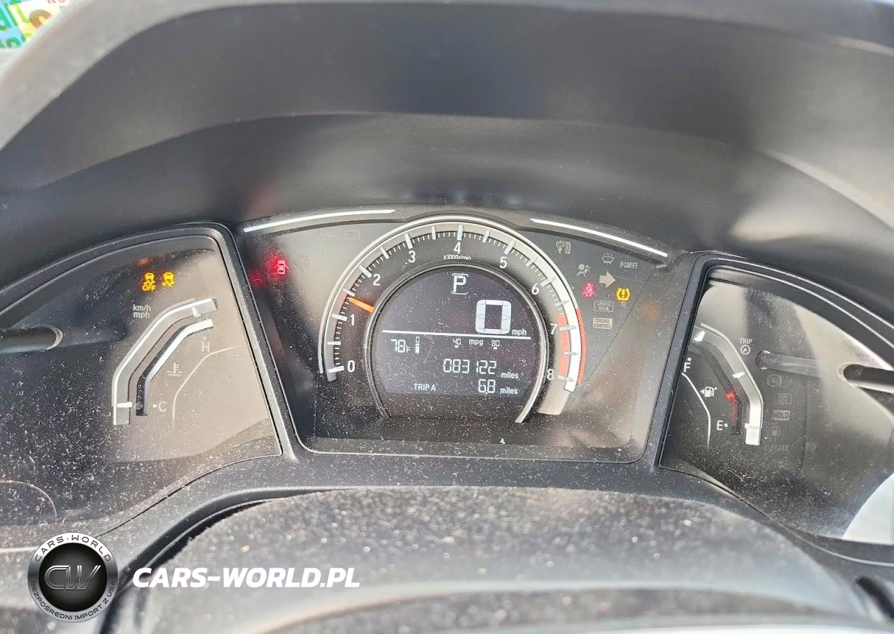 2017 Honda Civic Lx VIN:2HGFC2F52HH575385 - 9