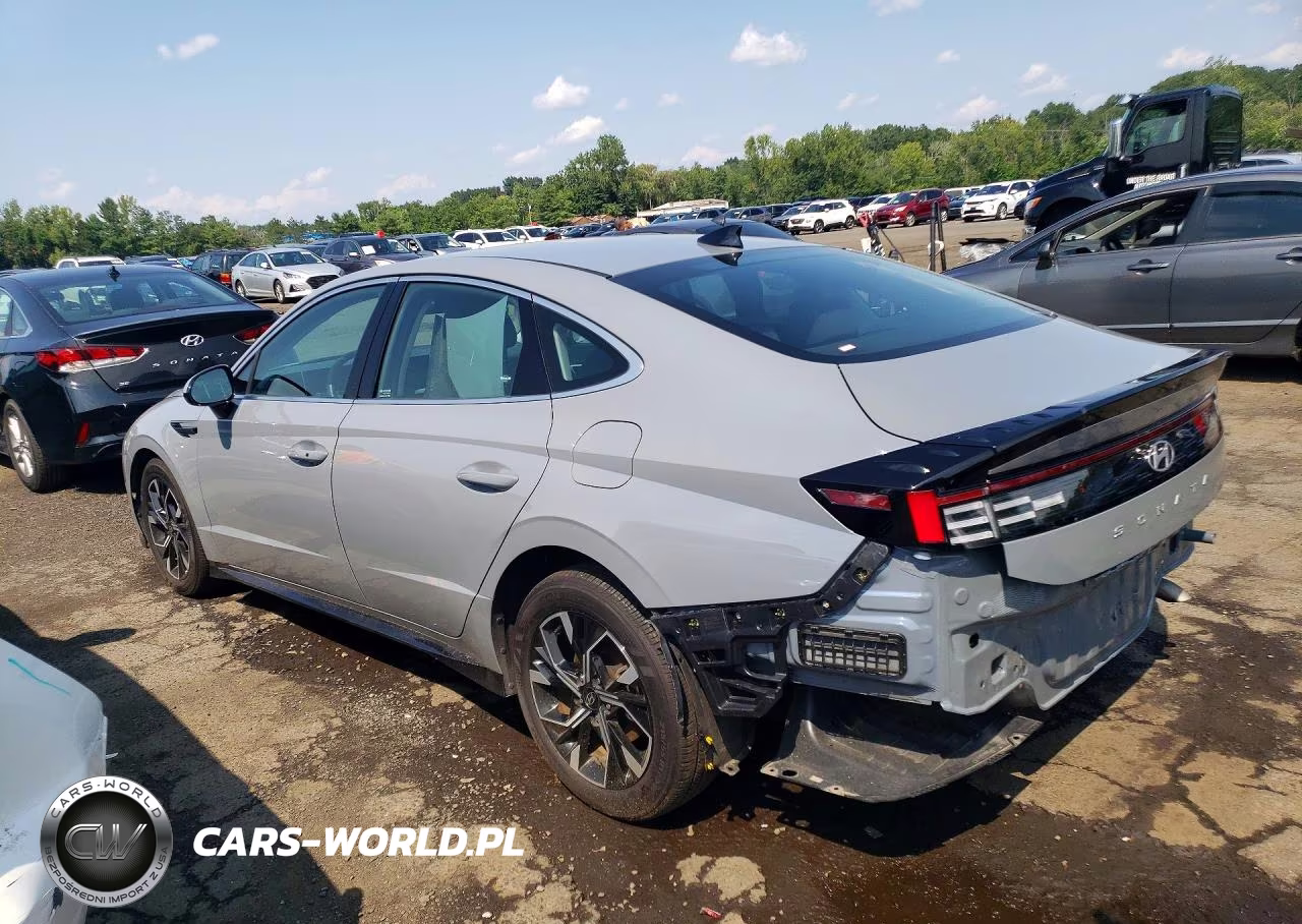 2025 Hyundai Sonata Sel VIN:KMHL64JA2SA517531 - 2