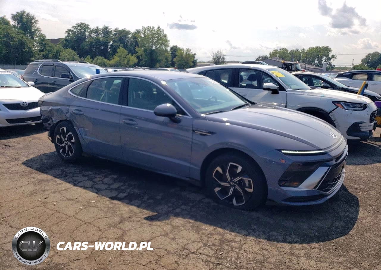 2025 Hyundai Sonata Sel VIN:KMHL64JA2SA517531 - 4