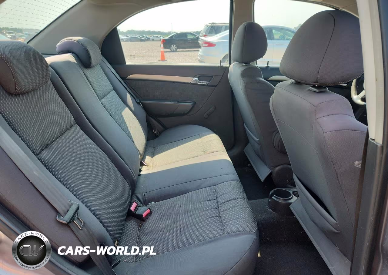 2007 Chevrolet Aveo Base VIN:KL1TD566X7B056222 - 10
