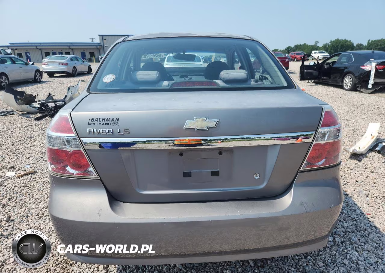 2007 Chevrolet Aveo Base VIN:KL1TD566X7B056222 - 6