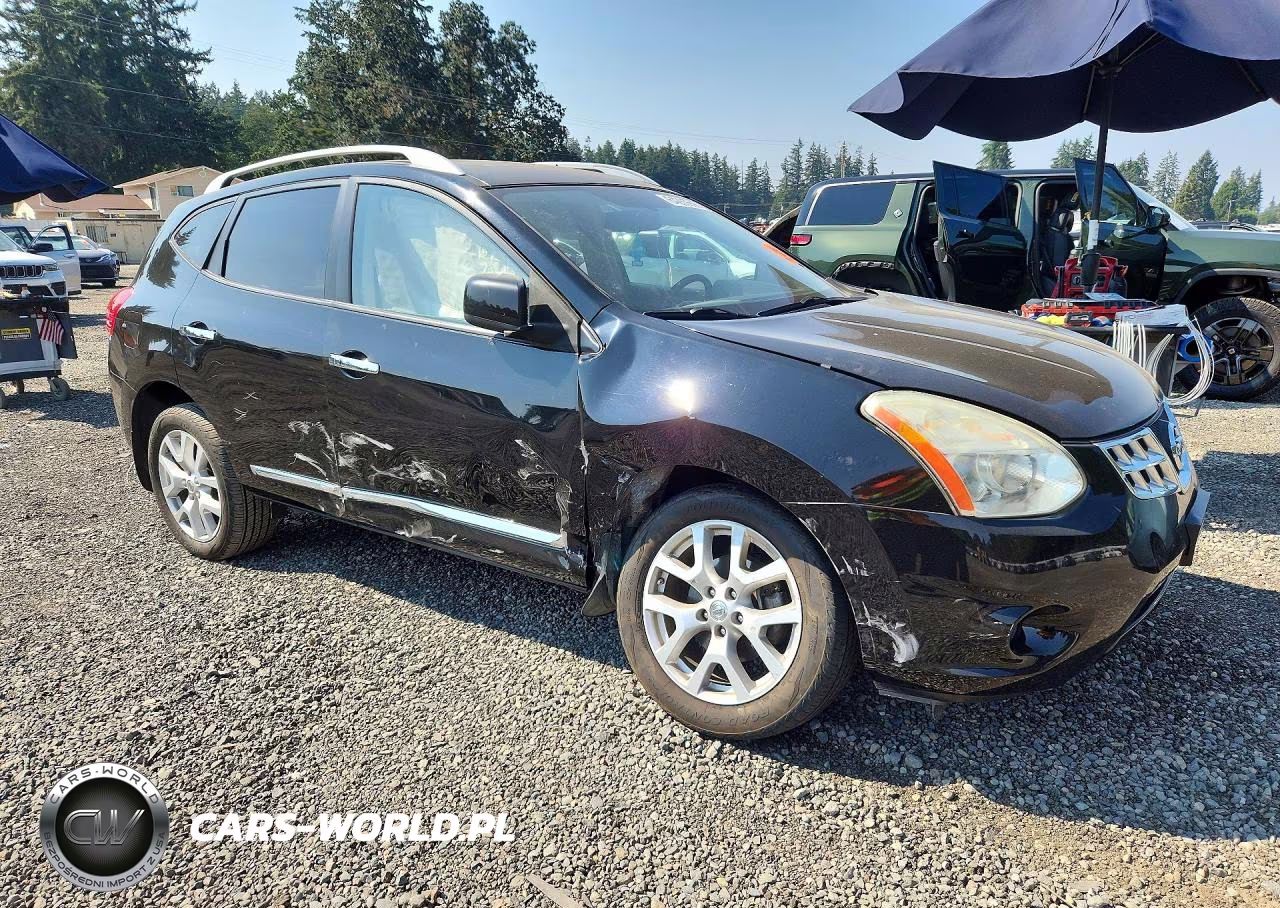 2011 Nissan Rogue S VIN:JN8AS5MV5BW687093 - 4