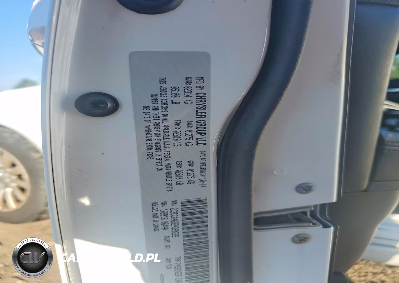 2014 Chrysler 300 VIN:2C3CCAAG9EH380226 - 12