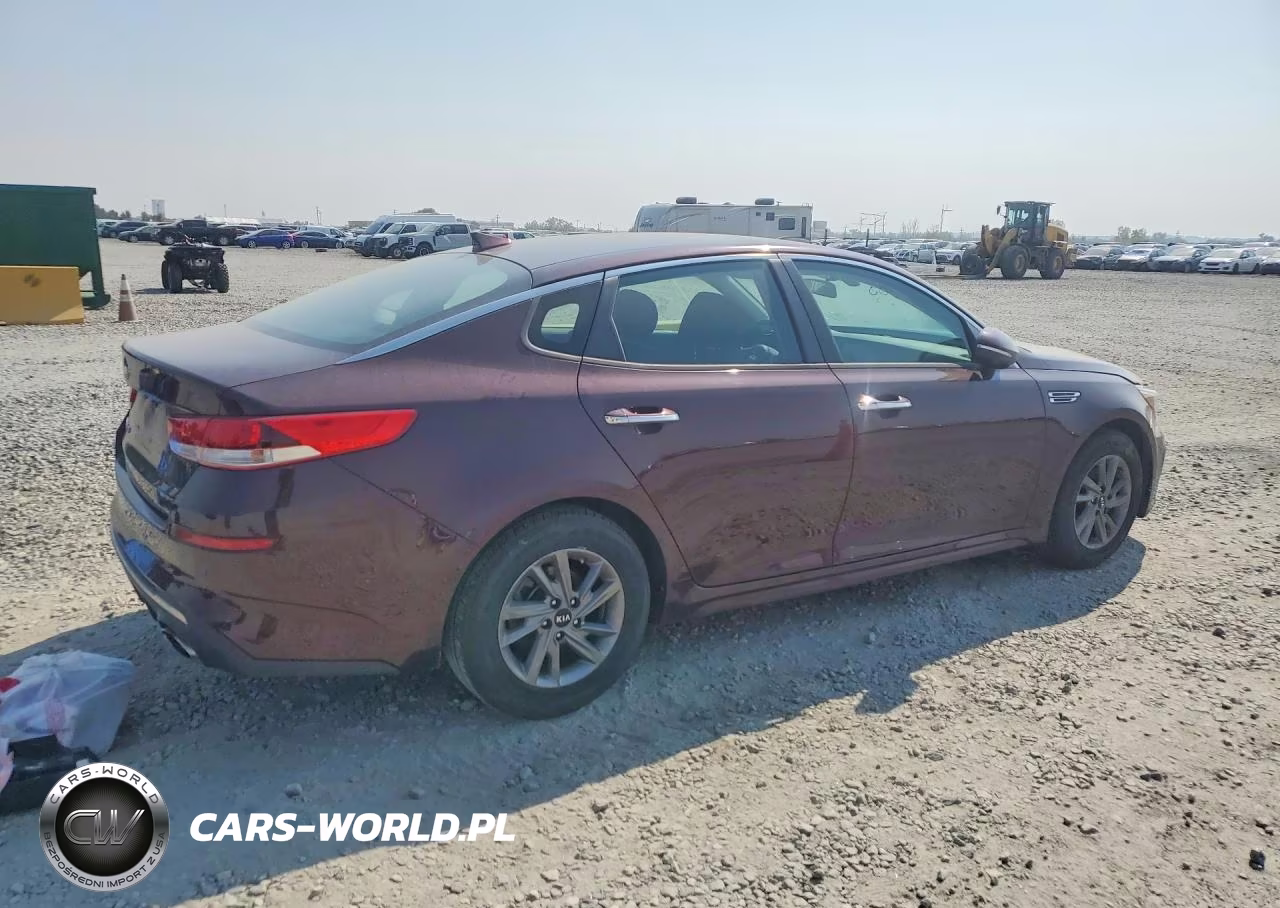 2020 Kia Optima Lx VIN:5XXGT4L32LG445667 - 3