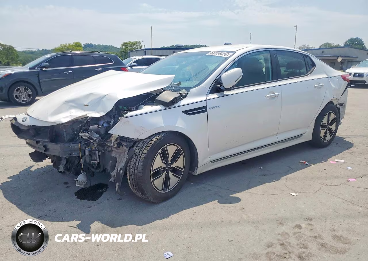 2013 Kia Optima Hybrid VIN:KNAGM4AD3D5058640 - 1