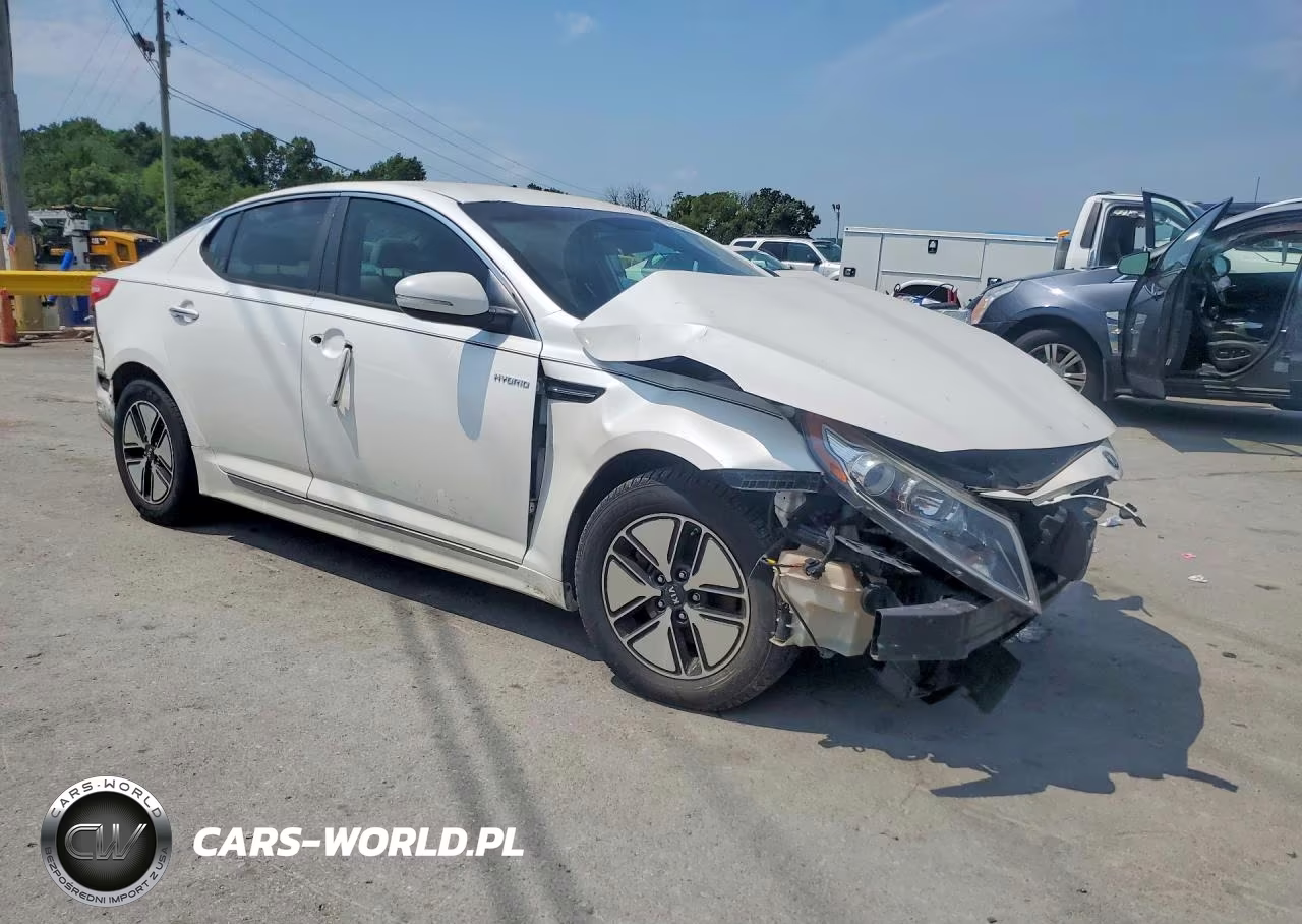 2013 Kia Optima Hybrid VIN:KNAGM4AD3D5058640 - 4