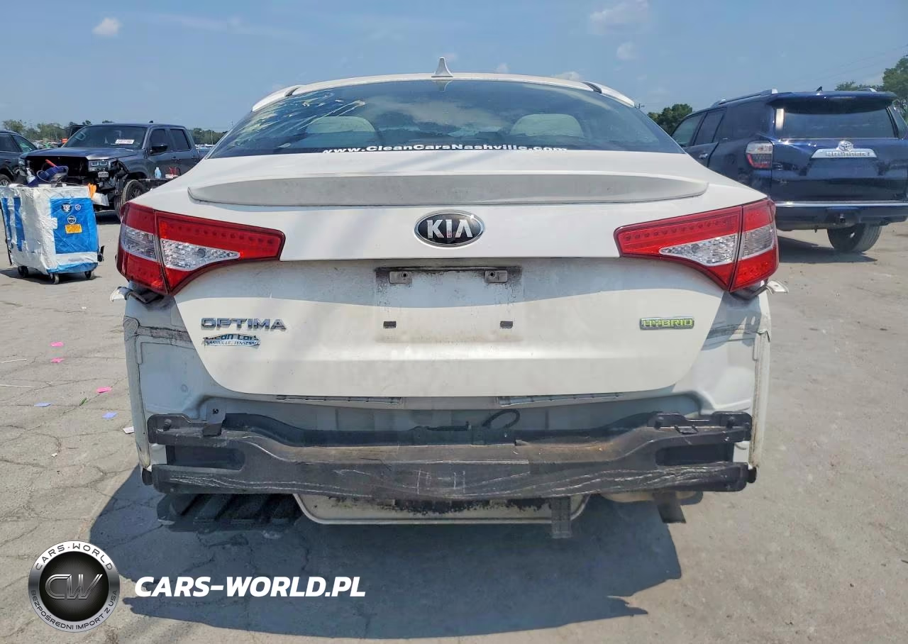 2013 Kia Optima Hybrid VIN:KNAGM4AD3D5058640 - 6
