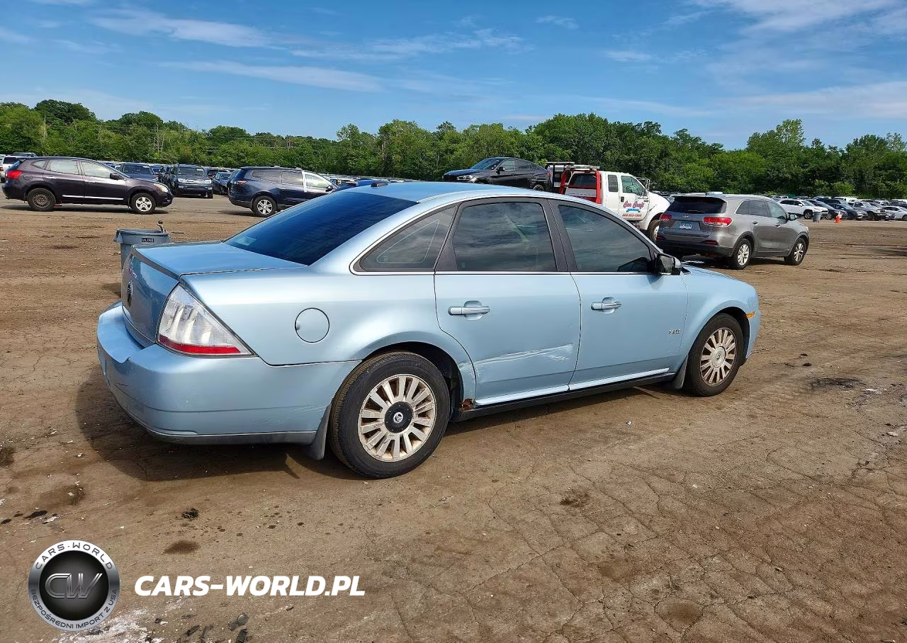 2008 Mercury Sable Luxury VIN:1MEHM40W48G624677 - 3