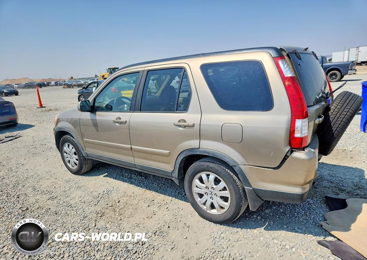 2006 Honda Cr-V Se VIN:JHLRD78936C006117 - 2