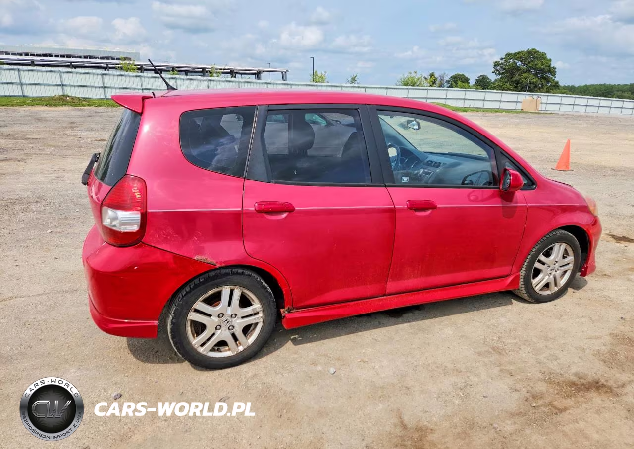 2007 Honda Fit S VIN:JHMGD38617S037312 - 3