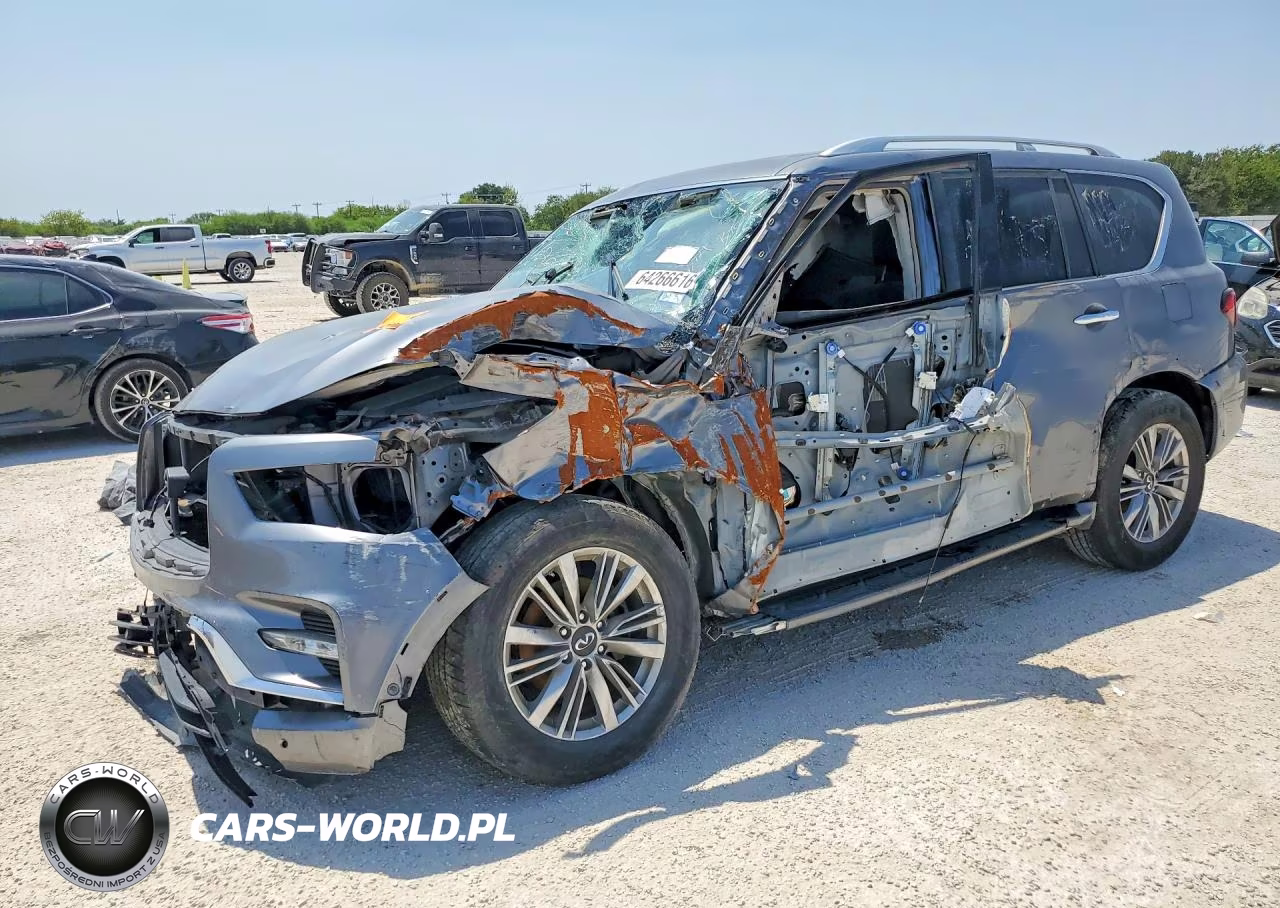 2020 Infiniti Qx80 Luxe VIN:JN8AZ2NF6L9703321 - 1