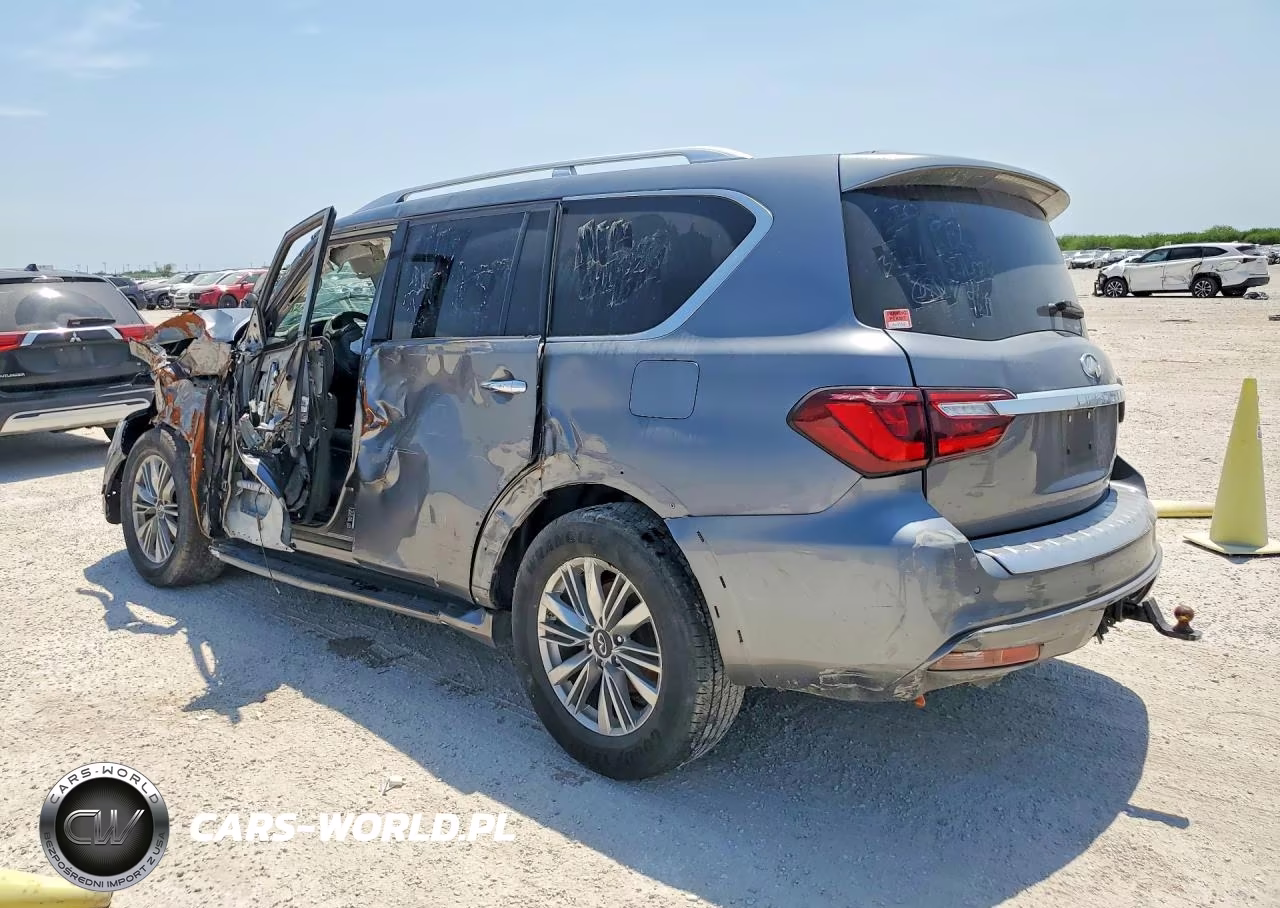 2020 Infiniti Qx80 Luxe VIN:JN8AZ2NF6L9703321 - 2