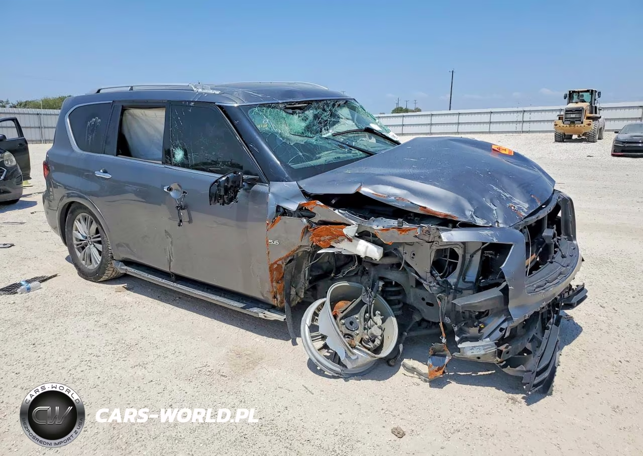 2020 Infiniti Qx80 Luxe VIN:JN8AZ2NF6L9703321 - 4