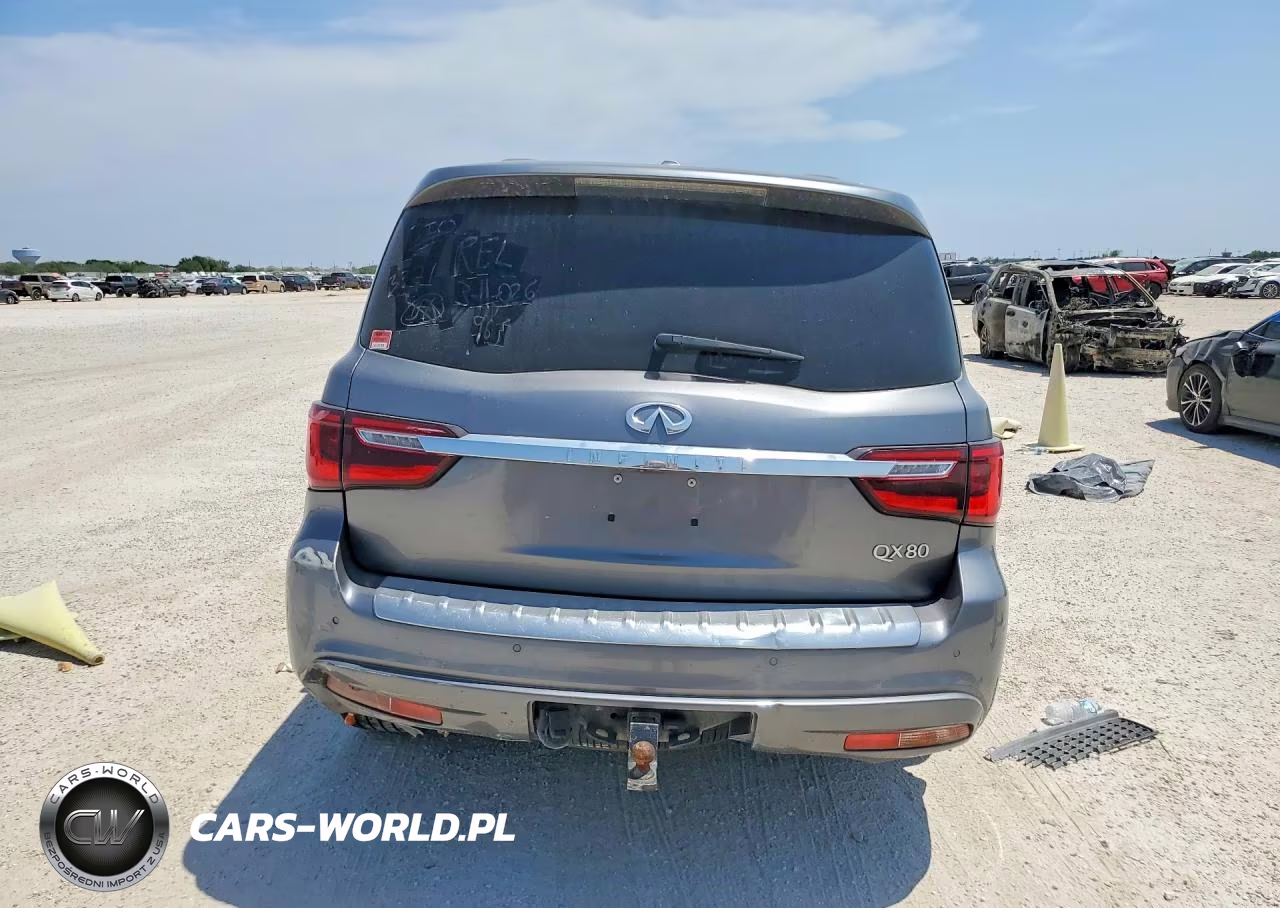 2020 Infiniti Qx80 Luxe VIN:JN8AZ2NF6L9703321 - 6