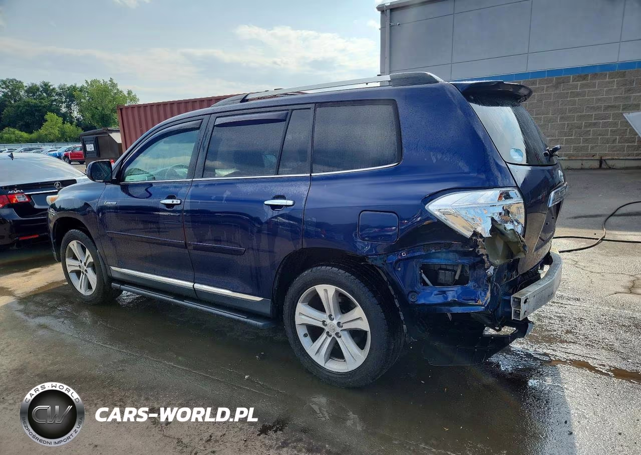 2013 Toyota Highlander Limited VIN:5TDDK3EHXDS202035 - 2
