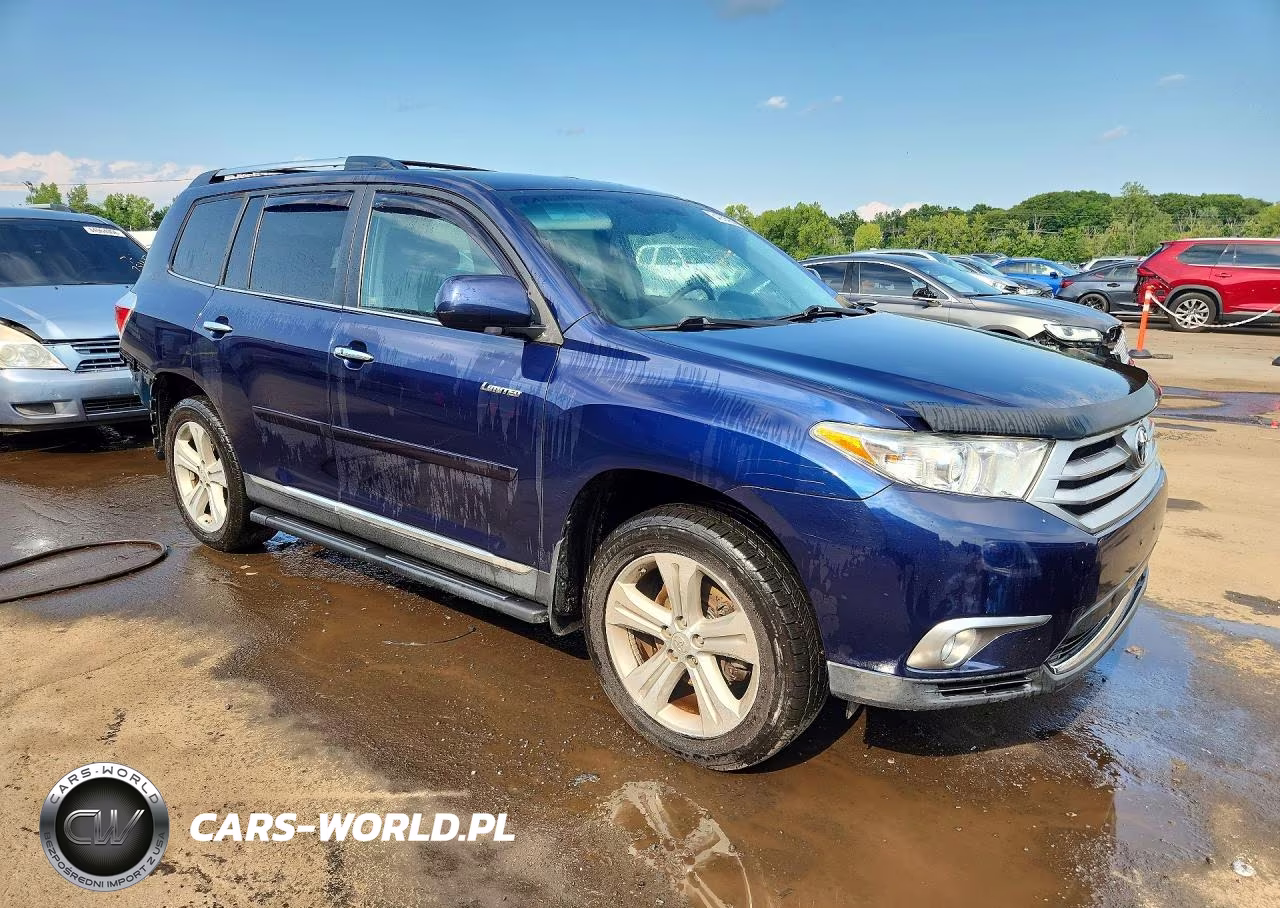 2013 Toyota Highlander Limited VIN:5TDDK3EHXDS202035 - 4