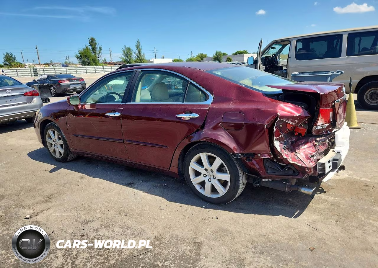 2008 Lexus Es 350 VIN:JTHBJ46GX82171600 - 2