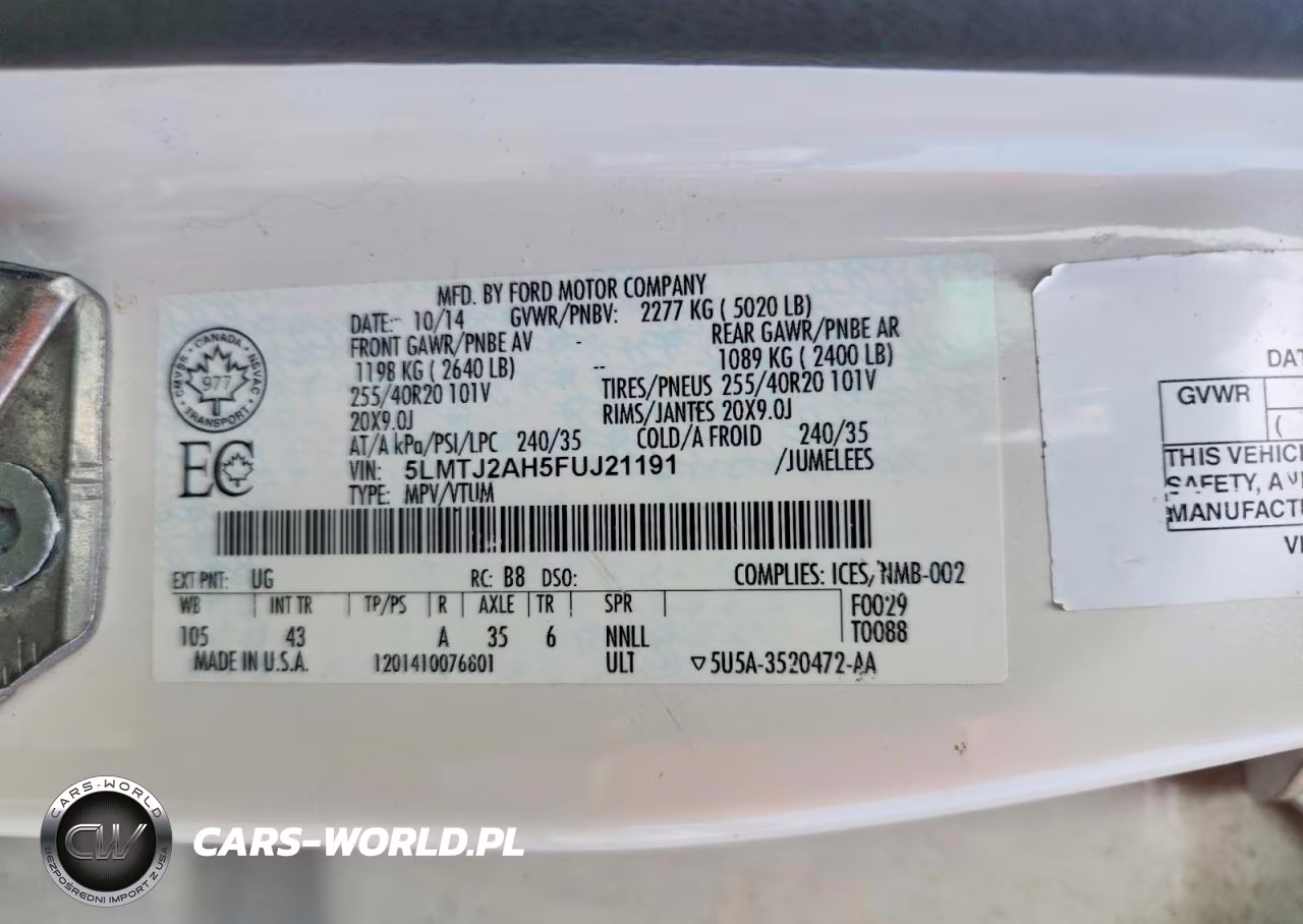 2015 Lincoln Mkc VIN:5LMTJ2AH5FUJ21191 - 13